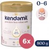 6x KENDAMIL Mlieko dojčenské Premium 1 (800 g) 0m+