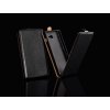 ForCell Púzdro knižkové Slim Flip Flexi pre Alcatel One Touch Idol 2 mini (OT6016) - čierne