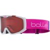 Lyžiarske okuliare BOLLÉ ROCKET White & Pink Matte - Vermillon Cat 2 Ružová Normálna veľkosť