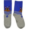 Chlapčenské ponožky PAW PATROL Chase sivo-modré (farba: sivo-modrá)