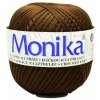 Háčkovacia priadza MONIKA 7864 hnedá
