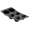 de Buyer Mouly Flex-Silicone Molds 6 Small Brioches 17,5X30cm 8cm