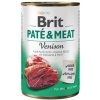 BRIT Pate&Meat Venison 400 g paštéta so zverinou