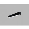 LED2 1314153 Stropné svietidlo LINO II 90 PRISMA LED 18-24W, 3000/3500/4000K, 2520-3360lm, IP20, čierna