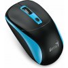 GENIUS NX-7123 BlackBlue/ 1200 dpi/ bezdrátová/ Copilot/ 4tlačítková/ USB-A/ USB-C/ černomodrá 31030043401