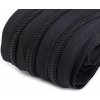 Zips špirálový No 7 metráž - 1 m 2 čierna