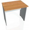 Hobis Pracovný stôl Gate, 80x75,5x60 cm, jelša/sivý