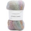 ATENEA TONES Katia Farby ATENEA TONES: 203 pastelová zelená a lila-hrdzavá