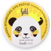 lookATME Hydrogélové náplasti pod oči - Panda Hydrogel Eye Patch Gold - 84 g (60 ks)
