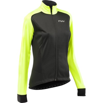 Northwave Reload Wmn Jacket Sp Black/Yellow Fluo