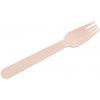 Vidlička MagicHome Woodline ECO Gastro, drevená, príborová, 160 mm, bal. 100 ks, 100% Natural