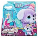 Hasbro FurReal Glamalots Interaktívny pes na vodítku s módnymi doplnkami F2601