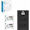 Dvoukanálová nabíječka baterie Newell NEWELL DL-USB-C a dvě baterie NP-BX1 pro Sony