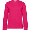 B&C Unisex mikina cez hlavu WW01Q Magenta Pink L