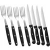 Sada príborov na grilovanie 8ks vidličky nože z nehrdzavejúcej ocele