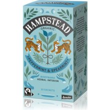 Hampstead Tea London Peppermint & Spearmint BIO porciovaný čaj 20 ks