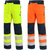 Pracovné reflexné nohavice CXS HALIFAX, pánske Veľkosť: 50, Farebnosť: Žltá reflexná/Modrá