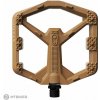 Crankbrothers Stamp 0 Large platformové pedále, hnedá
