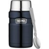 Thermos Style 710 ml se skládací lžící a šálkem tmavě modrá Červená termoska