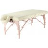 Set - ochranný poťah na masážny stôl a podhlavník - piesková