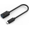 GENIUS ACC-C2AC redukcia z USB-C na USB-A, čierna