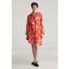Gant Rel Sailing Print Shirt Dress Orange Red