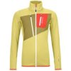 Ortovox Fleece Grid Jacket W wabisabi 23/24 L; Zelená mikina