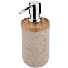 Nimco Kora - Dávkovač mydla na postavenie, objem 270 ml, pieskovo béžová KO 24031-86