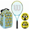 Detský set na tenis Wilson Minions 2.0 Junior Kit 25