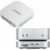 Orico Dokovací stanice MiniLink 9 v 1 s pozicí pro pevný disk M.2 SSD - stříbrná