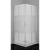 Sanotechnik Rohový sprchovací kút Pro-Line B90CS-SET, chróm, 90 x 90 x 200 cm