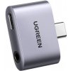 Ugreen CM231 adaptér USB-C / 3.5mm mini jack šedý 70311
