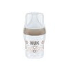 NUK Perfect Match flaša s kontrolou teploty 150 ml hnedá