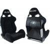 Športová sedačka SLIDE Cuga Suede Black 213