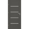 Voster Rámové falcové interiérové dvere MOBI 10, fólia Finish, grafit mat, 80 Ľ