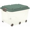 Úložný box Rotho Roller 57L - zelený (1766605092)