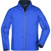 James & Nicholson Bunda JN 1122, softshellová, odepínací rukávy, pánská COT021122q9502-nautic blue M Modrá nautic/navy