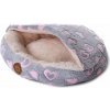 JK ANIMALS pelech Cute s vreckom - ružové srdce 50 x 50 x 14 cm