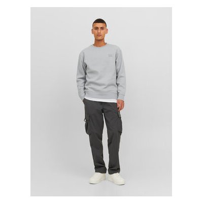 Jack&Jones Mikina Classic 12240188 Sivá Relaxed Fit
