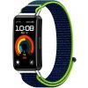 VSETKONAMOBIL 105683 NYLON Vymeniteľný remienok pre Huawei Band 10 / Band 9 / Band 8 modro-zelený