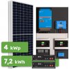 Ecoprodukt Hybrid Victron 4kWp 7,2kWh 1-fáz predpripravený solárny systém