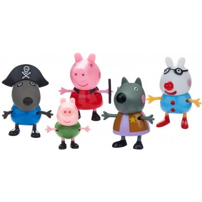 TM Toys Peppa Pig Maškarní šaty set 5 figurek