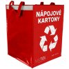 Taška Sixtol na triedený odpad Sort Easy Carton, 30 x 30 x 40 cm, 36 l