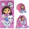 SÚPRAVA GABBY´S DOLLHOUSE uterák, šiltovka a vrecko