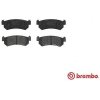 BREMBO P 10 001 Sada brzdovych platniciek kotucovej brzdy