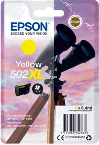 Epson 502XL Yellow - originálny