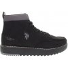 Pánska voľnočasová obuv U.S. POLO ASSN., LONDON Čierna,Sivá 41