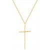 Olivie Stříbrný náhrdelník KŘÍŽEK GOLD 9340 Ag 925; ≤2,4 g.