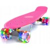 DOSKA TYPU SKATEBOARD LED GRAFFITI 56 CM 100KG ABEC 7