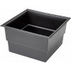 Oase plastové hranaté jazierko 180l HDPE 750 x 750 x 450 mm